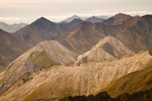 Brooks Range in Gates of the Arctic National Park