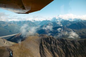 Flightseeing over Wrangell-St. Elias National Park